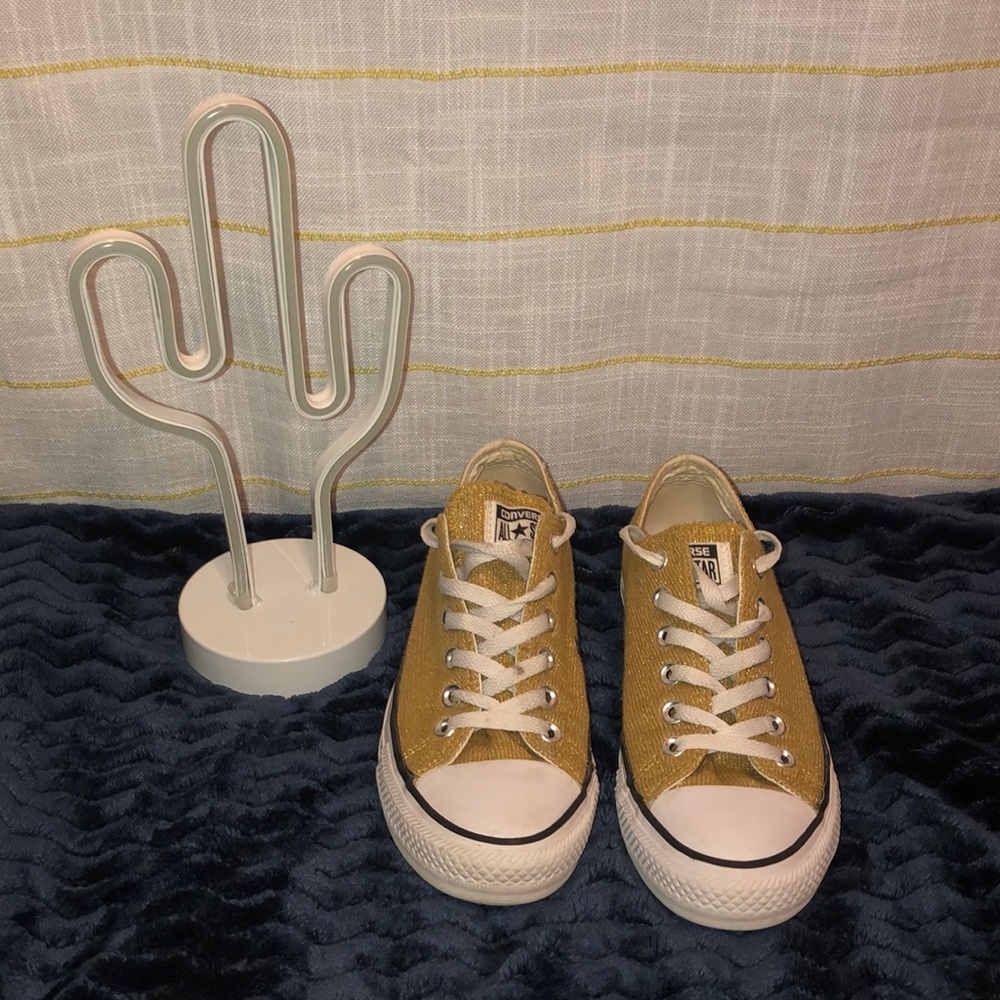 Women’s Gold Converse